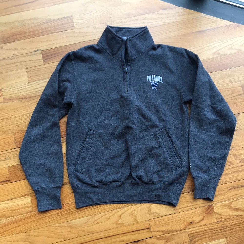 Villanova - Champion 1/4 Zip Sweatshirt w Pockets